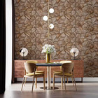3d Falkirk Retro V 39 In  X 19 In  Brown Faux Stone Pvc Decorative Wall Paneling