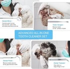 Dog Plaque Remover For Teeth Pet Ultrasonic Tooth Cleaner Toothbrush Set