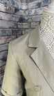 Vintage St Michael Beige Grey Linen Blend Button Down Shirt Dress Size Uk 12