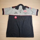 Bobby Labonte  44 Racing Nascar Winners Circle Pit Crew Shirt Mens L Winston Mac