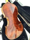 H  Luger Violin Cv600 In Hard Case W bow Size 4 4 Stradivarius Model