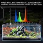 Nano Led Aquarium Light Dimmable Full Spectrum App-controlled For Planted Tanks