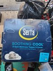 Serta Soothing Cool 3-inch Gel Memory Foam Mattress Topper Twin Cooling