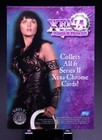 Xena Warrior Princess - Season Series 2  Chrome Insert Xc2 Gabrielle Rare  b5 