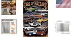 Vintage Racing Car Tin Sign  Retro Garage Metal Sign  Car Lover Gift wall Decor