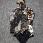Omer 5mm Mix 3d Camouflage Freediving Wetsuit Jacket Size 3