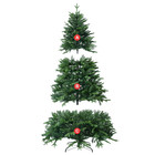 Treepool 5ft Unlit Artificial Christmas Tree Hinged Spruce Metal Stand Unopened