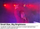 Rockville 4 Pack Mini Rf1 V3 Black Rechargable Dj Par Wash Up Lights bag rf app