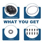 Rear Differential Cover With Gasket   Magnet Compatible With Gmc Chevrolet