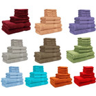 8pcs Premium 100  Cotton Bath Towel Set- Soft  Comfort  Absorbent   Hurbane Home