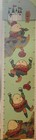 Vintage Humpty Dumpty Child Growth Wooden Chart Foldable Wall Hanging- Rare 