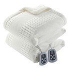 Heated Electric Blanket Full Size 50x60    Flannel 10 Levels Over-heat Protection