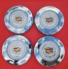 4 Pcs 07-14 Wheel Center Cap Aftermarket For Cadillac Escalade Colored Crest