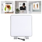 Square Led Advertising Light Box Waterproof Double-sided Light Advertising Board