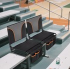 Stadium Seat Bleacher Chair With Shoulder Strap  2 Pack Portable