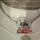 Fruit Of The Loom Washington Centennial Winter Games Graphic Sweatshirt White M