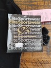 Elite Sportswear figure Skating Outfit black velvet large brand New With Tags