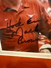 Vince Young Mack Brown Signed Picture Autograph Texas Football Global Authentics