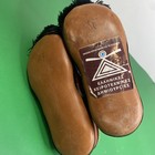  Vintage Greek Tsarouchia Leather Shoes Kids Sz 27 Eommex Handmade Pom Pom Folk