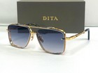 Dita Mach-six Dts121 62-01 Gold Metal Aviator Sunglasses Dark Grey Gradient Len