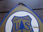 Vintage Metal U s f s Forest Service Dept  Of Agriculture U s  Fee Area Sign