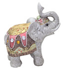 Feng Shui 4  Gray Elephant Figurine Wealth Lucky Figurine Gift   Home Decor 