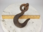 Vintage Vulcan Hook - Antique Cast Iron Swivel Wrought Farm 7 