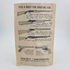 Vintage Daisy Heddon Spring Air Bb Rifle Instruction Manual