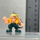 Vintage Capcom Street Fighter Charlie Nash Game Keychain Figure Japan Import