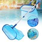 Swimming Pool Cleaning Leaf Skim Deep Net Leaf Skimmer Pond Rake Debris Removal