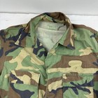 Vintage 1980s Army Button Up Shirt Adult Medium Green Military American 80s War