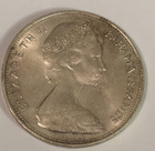 1966 Five Dollar Bahama Islands Silver Coin    925 Nice Toning  5 Coin