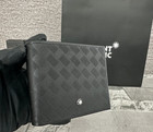 Montblanc Extreme 3 0 Black Leather Bifold Wallet 6cc Men   s Nib