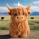 3d Yak Candle Mold Silicone Diy Animal Shape Christmas Craft Decor