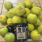 2026 Us Open Women   s Pro Practice Used Tennis Balls Wilson Lot Of 30