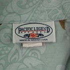 Vintage Pacific Legend Shirt Mens Xl Blue Hawaiian Sea Turtle Tiki Made Hawaii