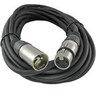 5 Pack 35 Ft Feet Foot Shielded Balanced 3pin Xlr Male To Female Mic Cables Cord