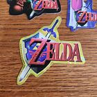 Vintage 1997 Zelda Prism Vending Machine Stickers New Set Of 3