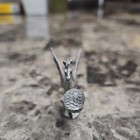 Spoontiques  Pewter Flying Winged Pegasus Mobil Gas Diorama Miniature Figurine