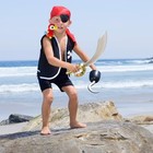 Stuffed Parrot Shoulder Prop - Pirate Costume Accessory For Kids   Adults  Hallo