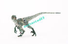 Dino Dream Green Velociraptor Delta Dinosaur Statue Model Display In Stock