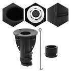 New 12  To 16  Adjustable Fifth  5th  Wheel Camper Rv Adapter Hitch To Gooseneck