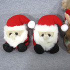 Swibco Puffkins Christmas Plush Lot Of 10 - Santa Reindeer Snowman Elf Tree