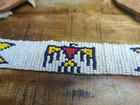 Vintage Native American Style Beaded Hat Band Or Headband
