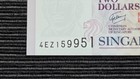 Singapore  2 Dollars Nd 2011 P46e 2 Triangles Unc Banknote Radar 159951
