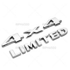 For Jeep Chrome 4x4 Limited Liftgate Emblem Nameplate Badge Mopar Sport