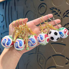 World Cup Keychain Soccer football Fifa World Cup Trophy And Soccer Ball Lanyard