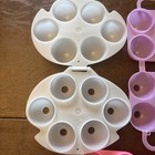 Jello Jigglers Egg Molds Lot Of 6 