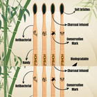 Homeco Bamboo Toothbrush For Adults Ecofriendly