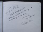 House Of Frankenstein Illus Script Signed By Actor Peter Coe To Ed  Philip Riley